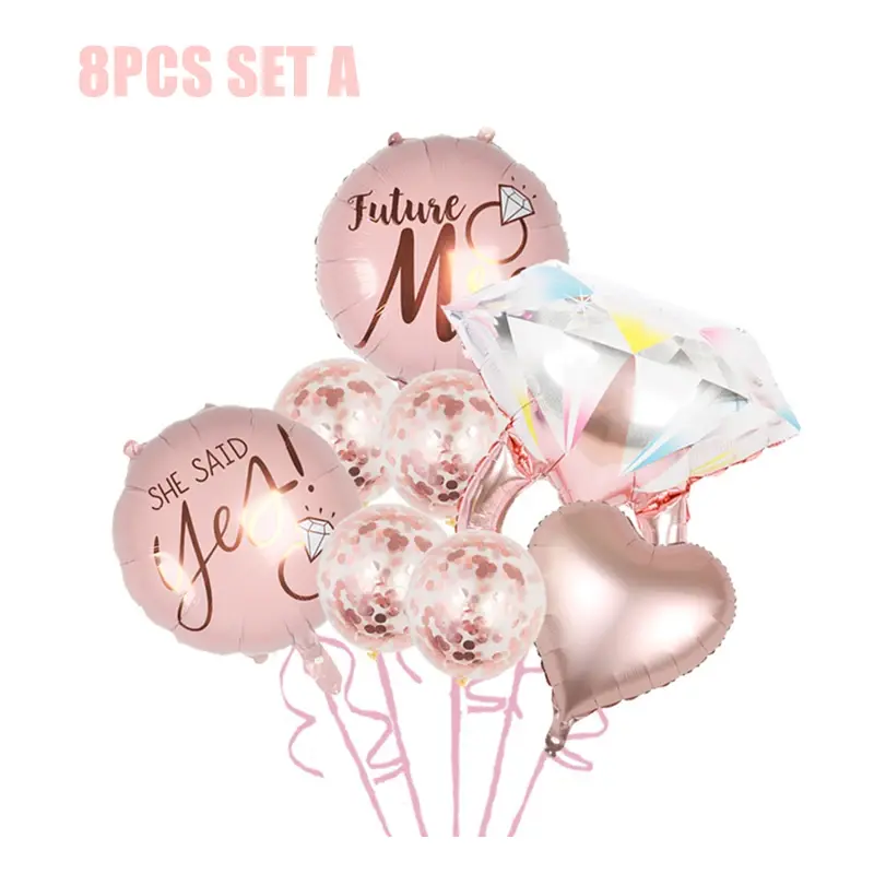 Miniatyrbild: Bride to Be ballonger i olika varianter