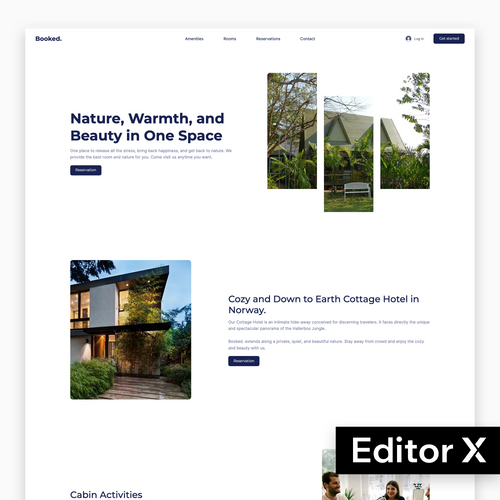 Hotel Getaway Editor X Template Wix Fix