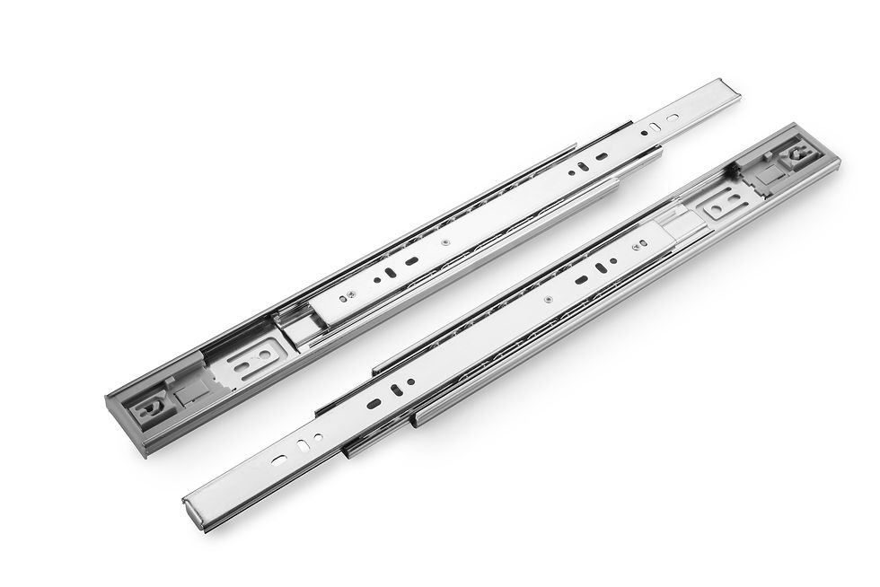 TRILHO TELESCOPICO PUSHOPEN TOQUE 450MM