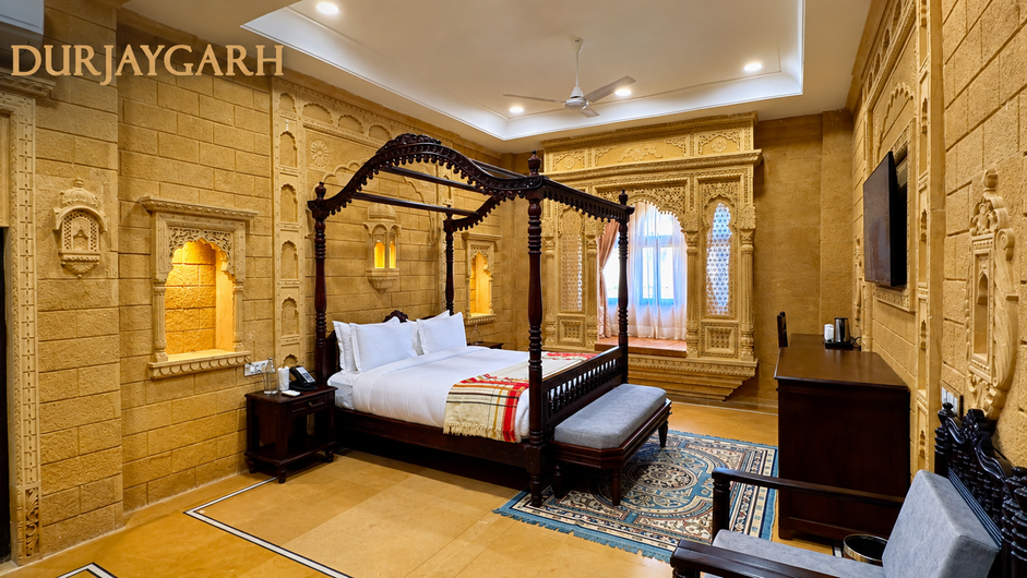 Where Can You Find a Deluxe Heritage Room in Jaisalmer?