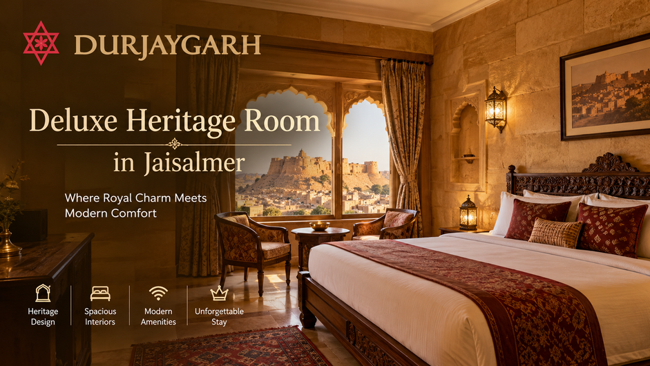 Deluxe Heritage Room in Jaisalmer for a Memorable Rajasthan Holiday