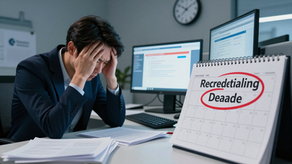 What happens if I miss a recredentialing deadline