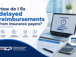How do I fix delayed reimbursements from insurance payers?