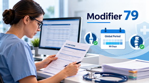 Modifier 79: Unrelated Procedures Denied in the Global Period