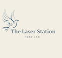 The laser station logo