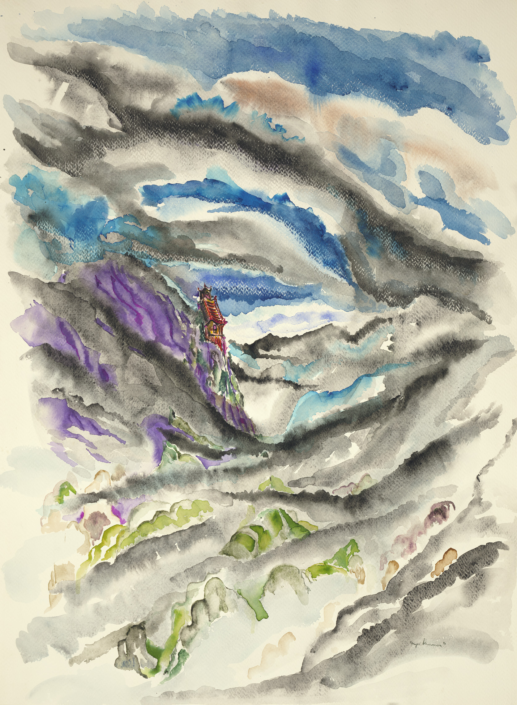 sherman 16 chinese coastline 1of3 22x30A1