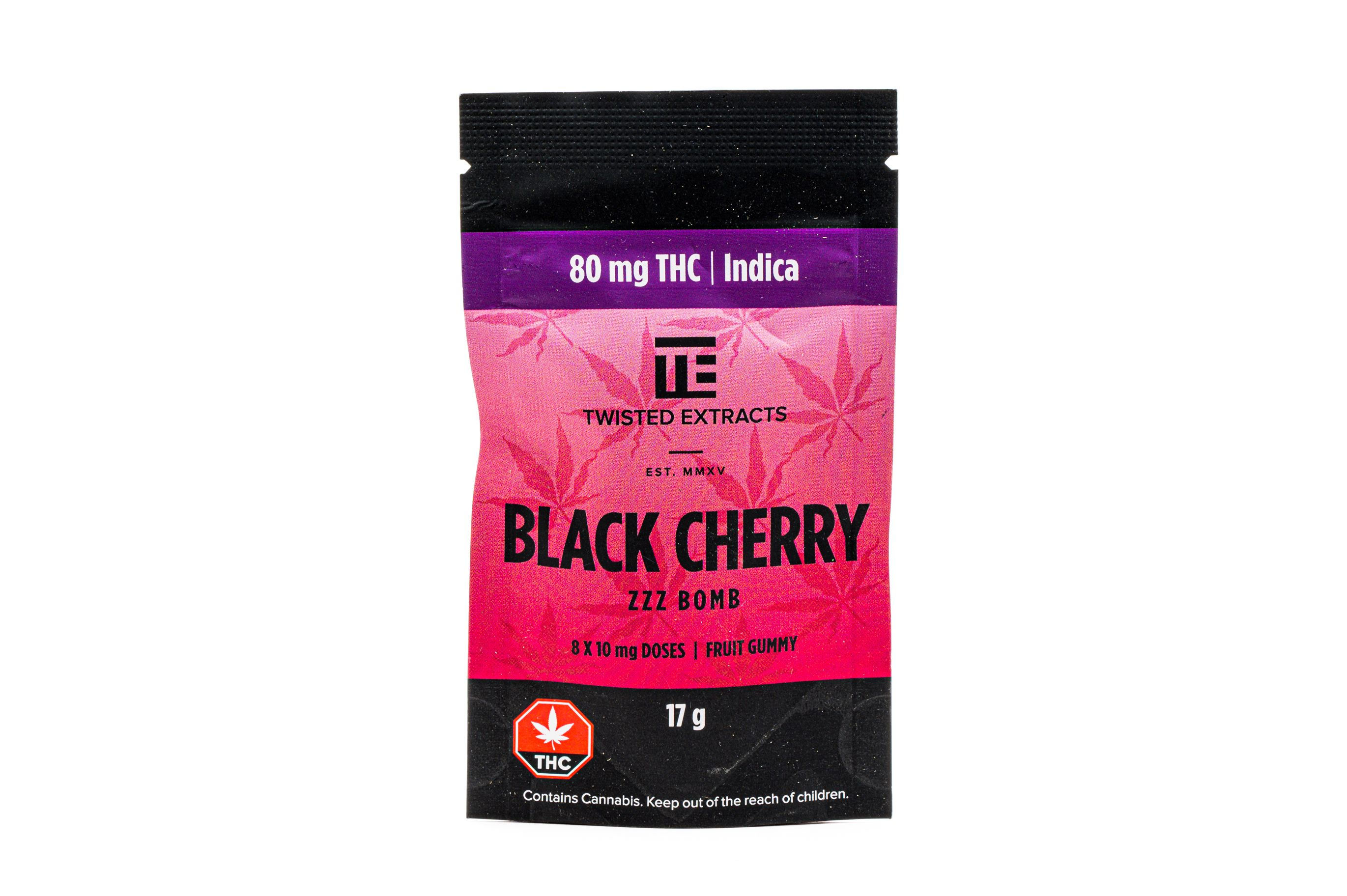 Black Cherry | ZZZ Bomb | THC 80mg