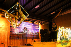 Trio Aerial Cube at Unison Festival