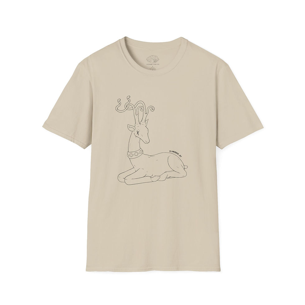 Thumbnail: ANTELOPE LINEWORK T-SHIRT