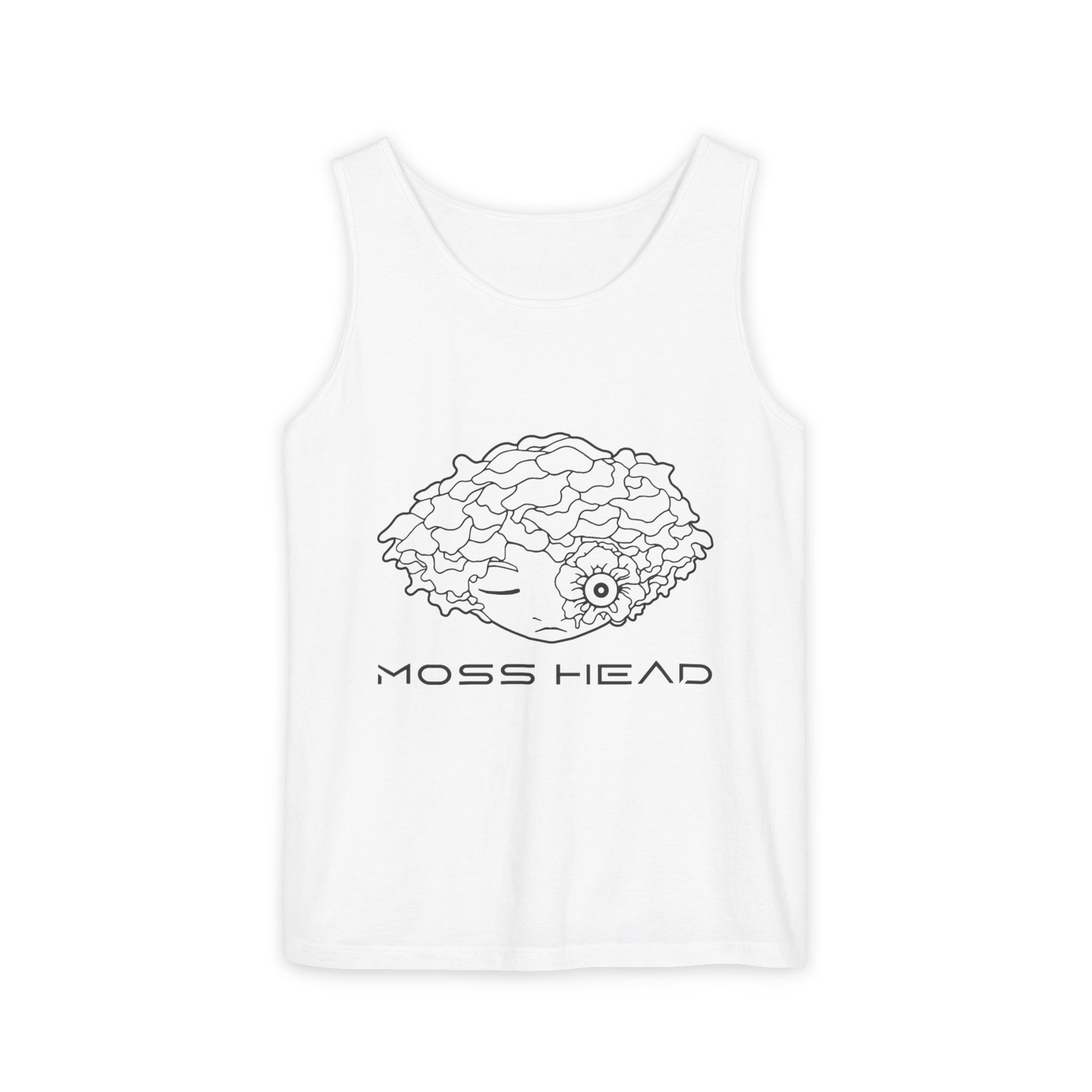 MOSS HEAD OUTLINE TANK TOP