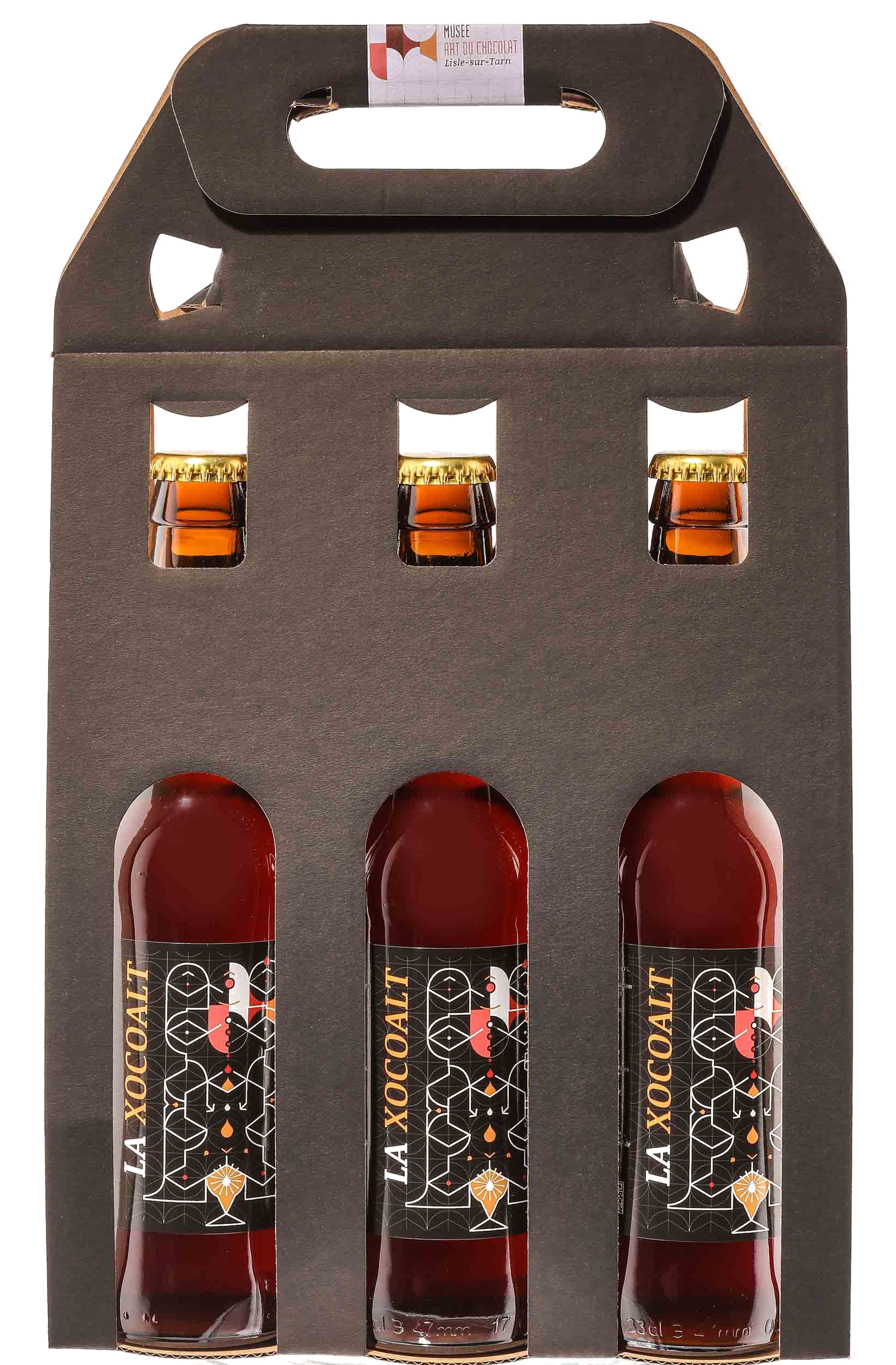 Bière au Chocolat BIO, pack 6 bouteilles 33 c