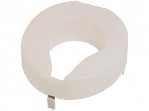 Thumbnail: Raised Toilet Seat W/ Metal Clamps