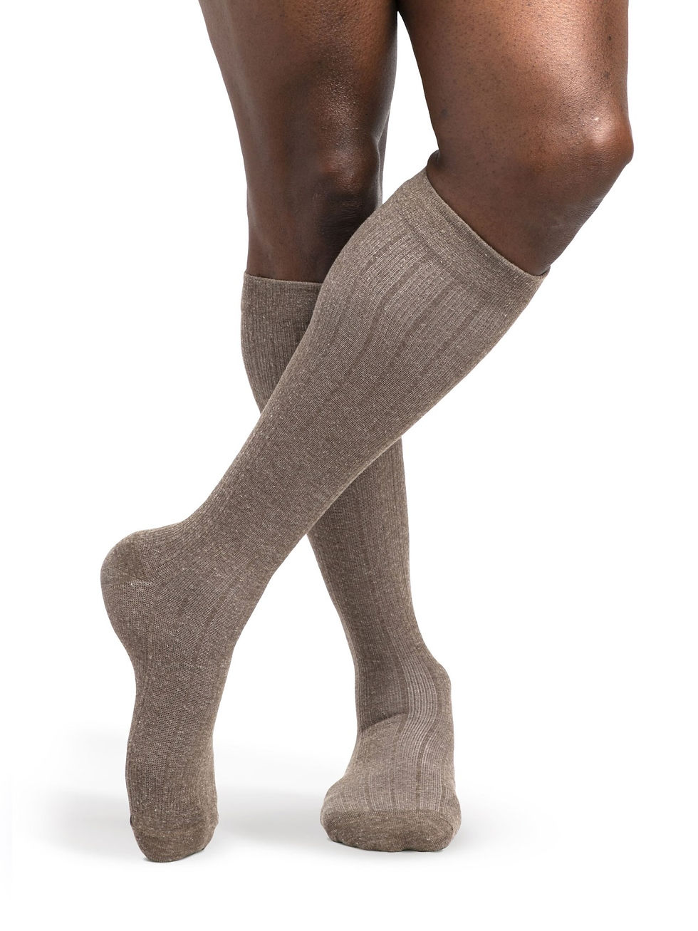Thumbnail: Sigvaris Style Linen for Women & Men Medical Grade Compression - Knee High