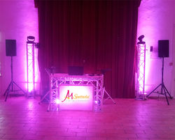 Stand Dj design Abbaye de Chaalis