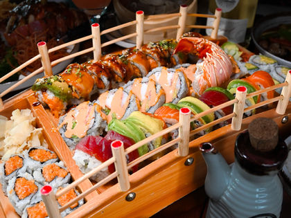 Sushi Bridge at Jade Eatery & Lounge in Forest Hills