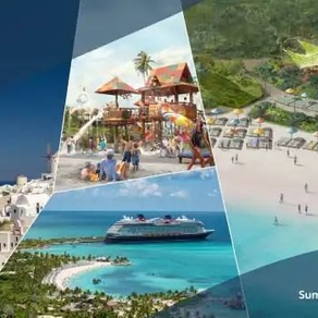 Disney Cruise Line anuncia viagens para seu novo destino nas Bahamas.