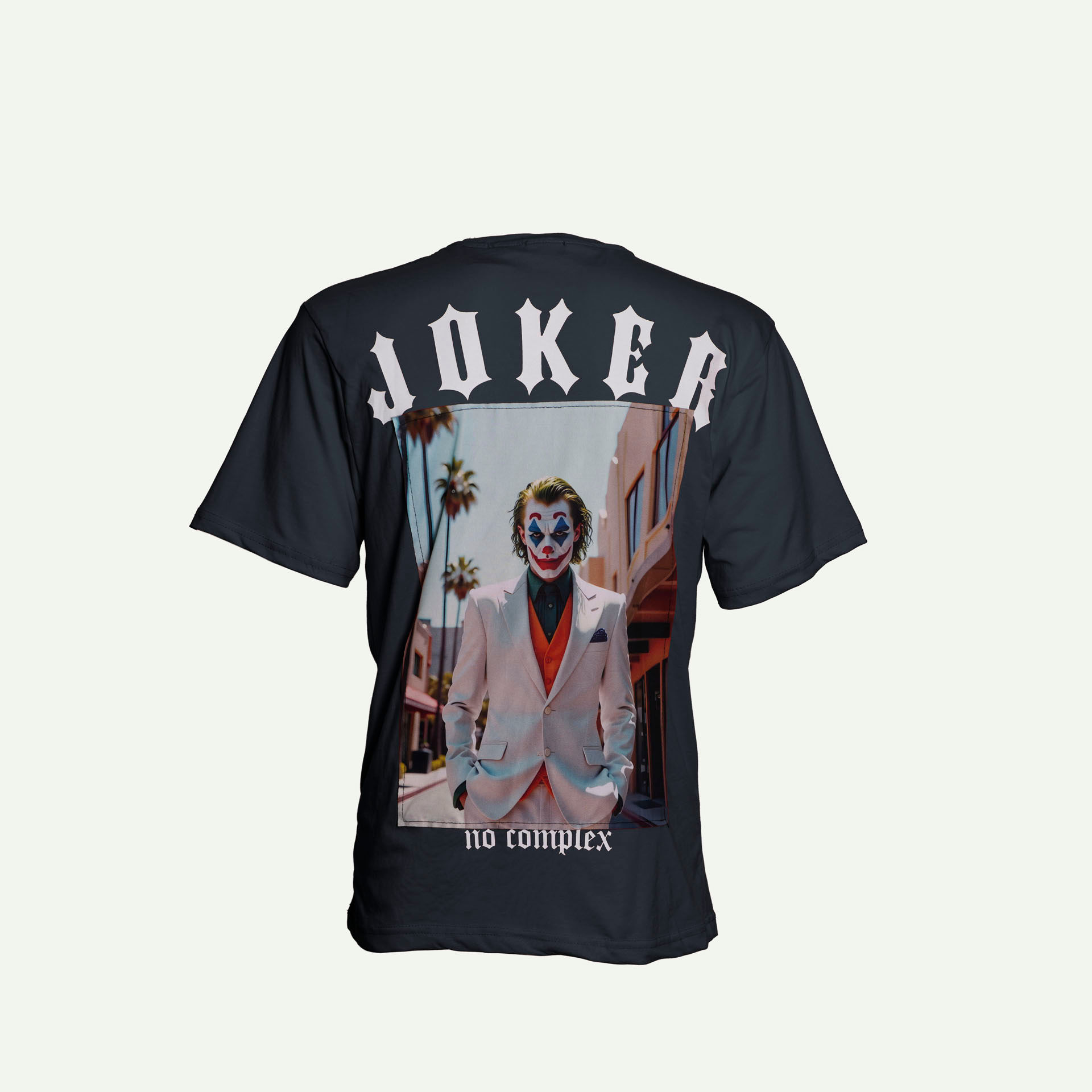Joker “No Complex” T-shirt Antraciet