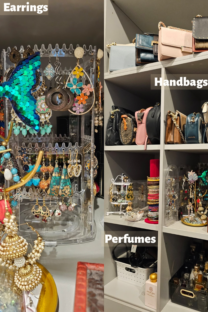 Earrings, Bracelets, Perfumes, Make-up
