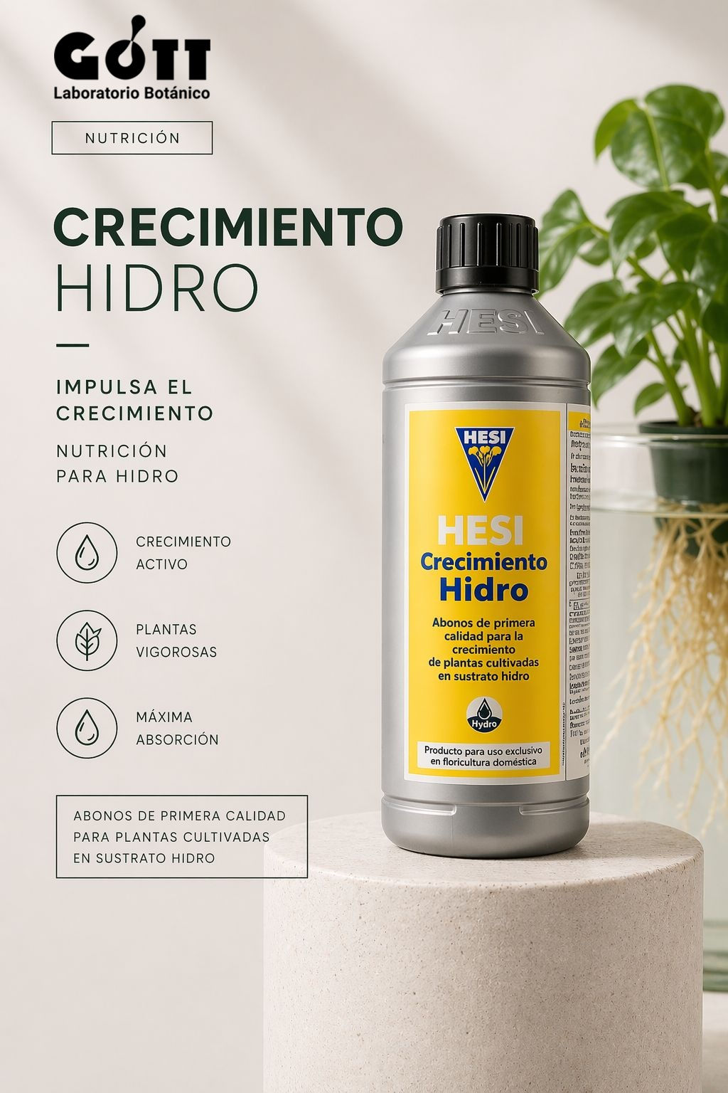Crecimiento Hidro 500 ml -Hesi