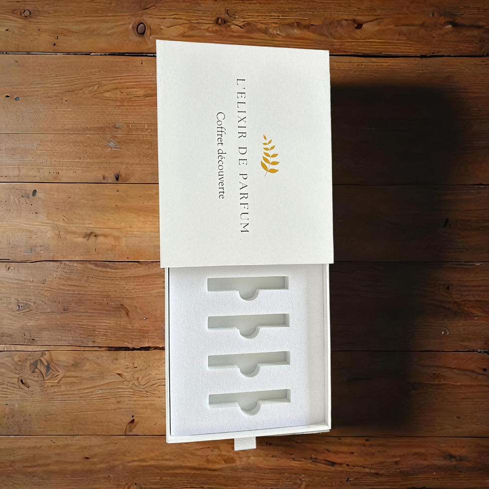 Coffret découverte de 5 échantillons de 5ml au choix