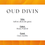 Miniature : Liste des notes de la fragrance Oud divin