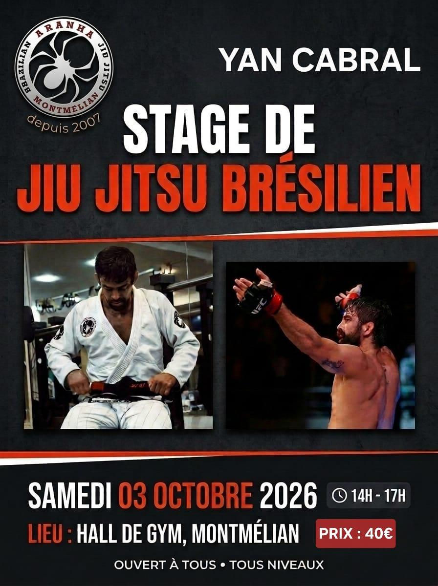 Stage Yan Cabral + open mat