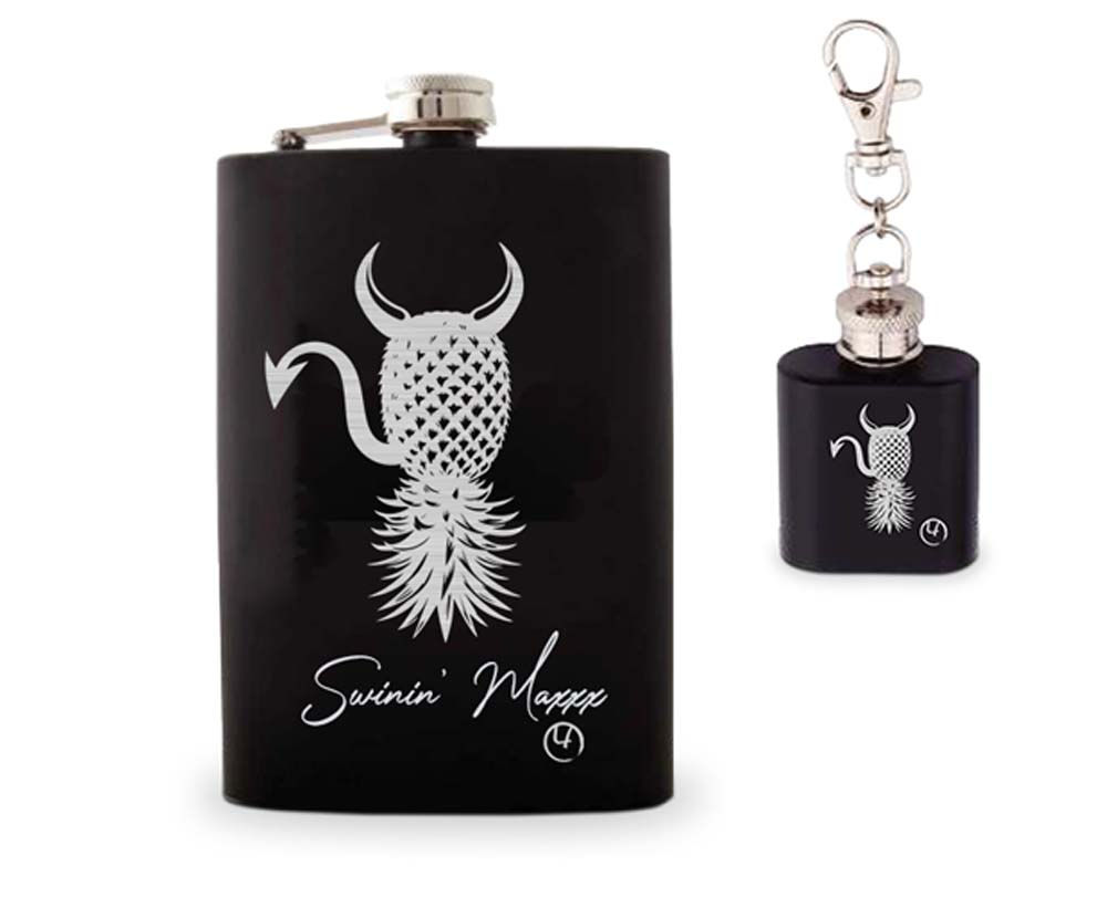 Swingn' Maxxx 8 oz. Flask Combo Set