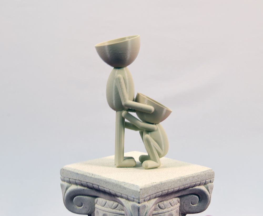 "Blow Me Away" Dual Planter – 7"