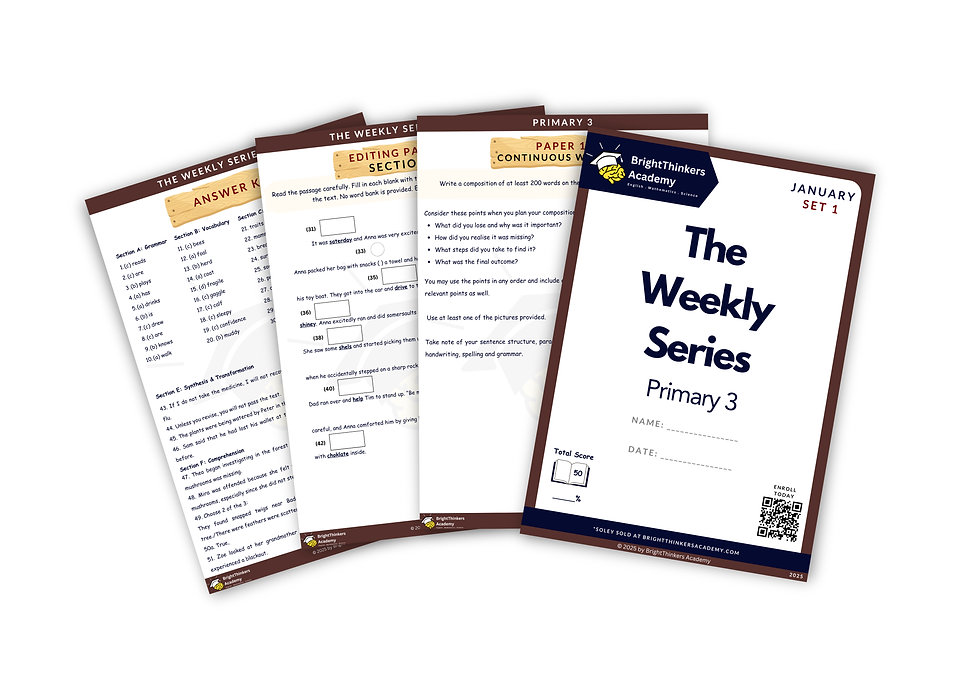 Thumbnail: The Weekly Series (Primary Level)