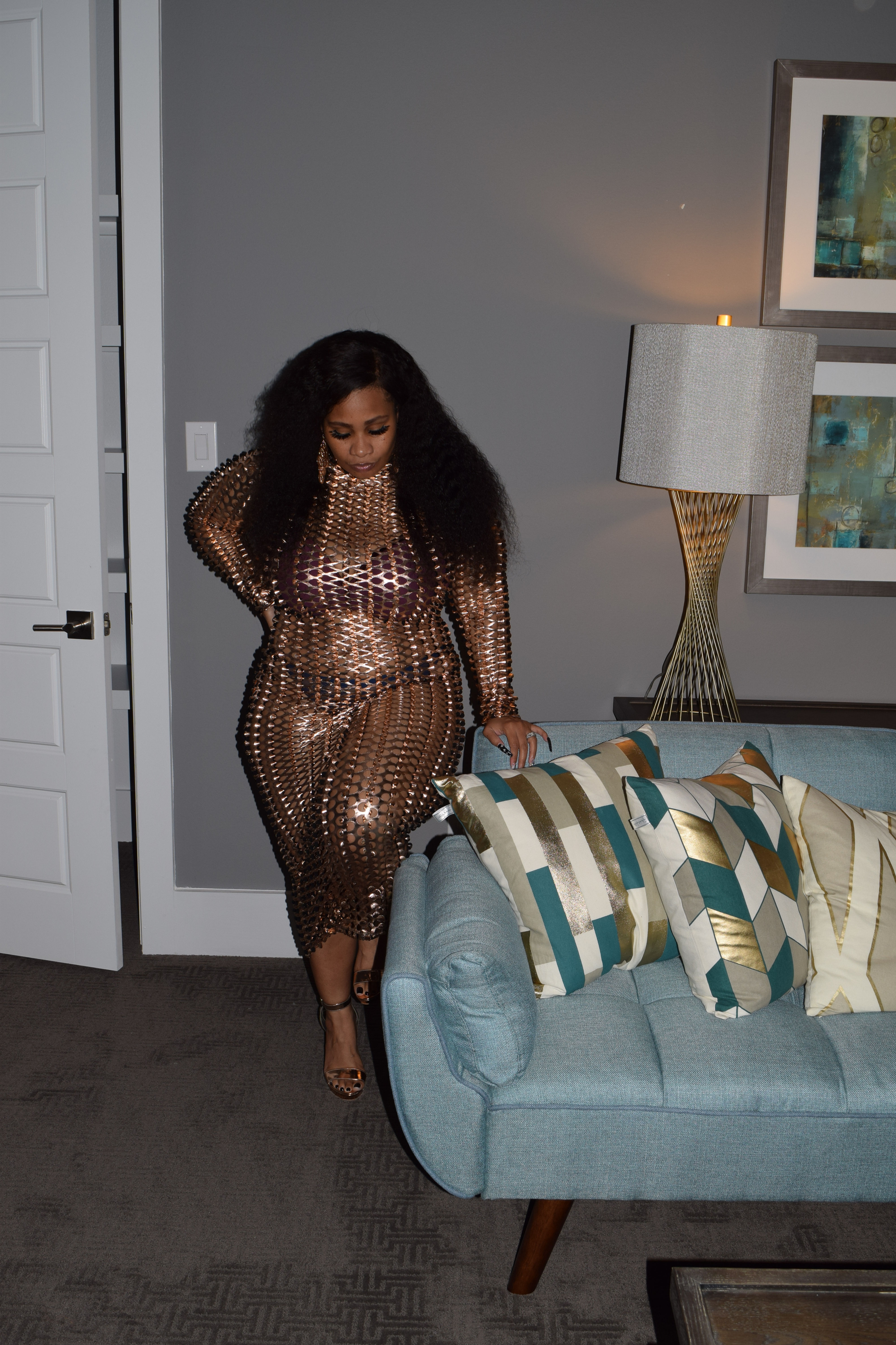 "Goldie" Dress
