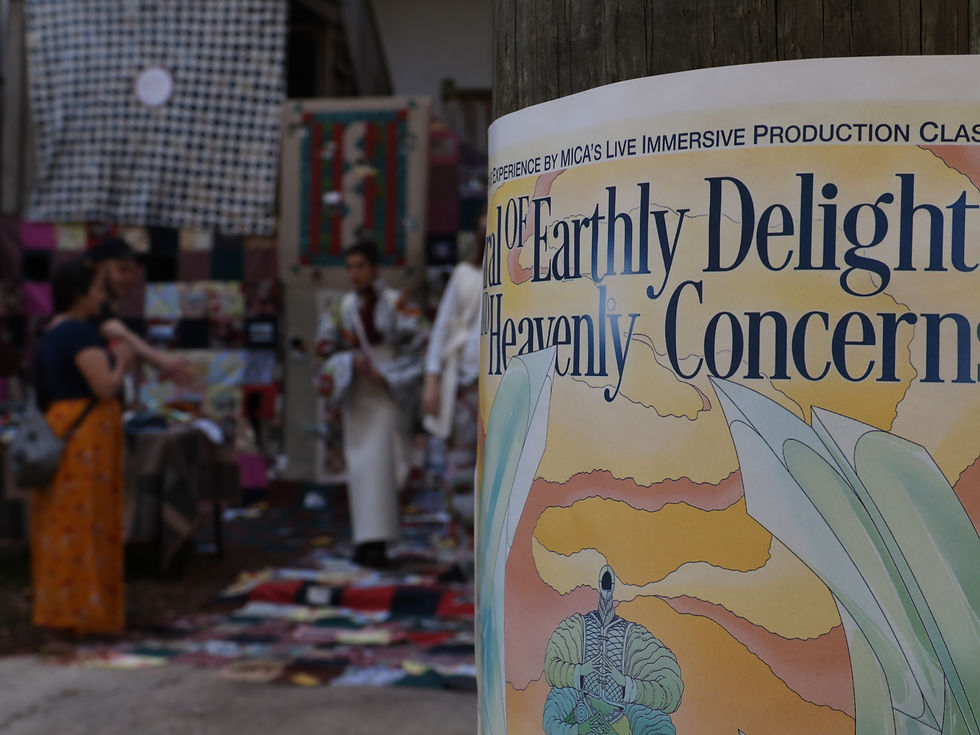 A Spiral of Earthly Delights and Heavenly Concerns