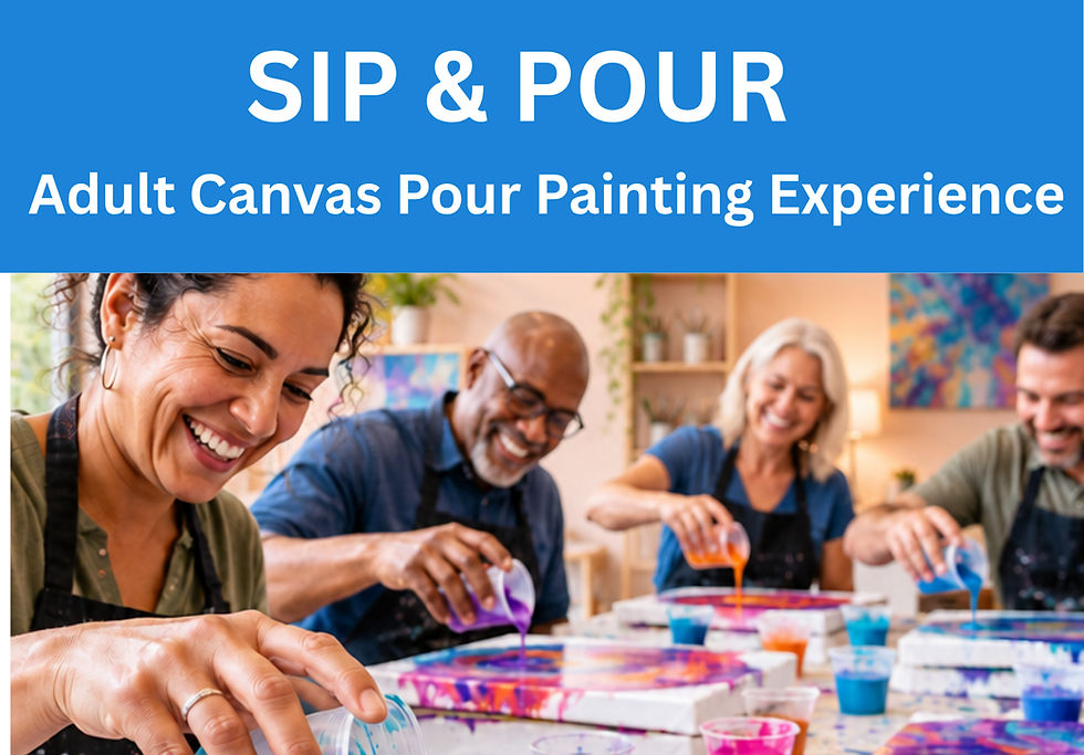 Sip & Pour-Adult Canvas Pour Experience