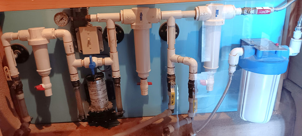 Earthship Biotecture's Water Organizing Module