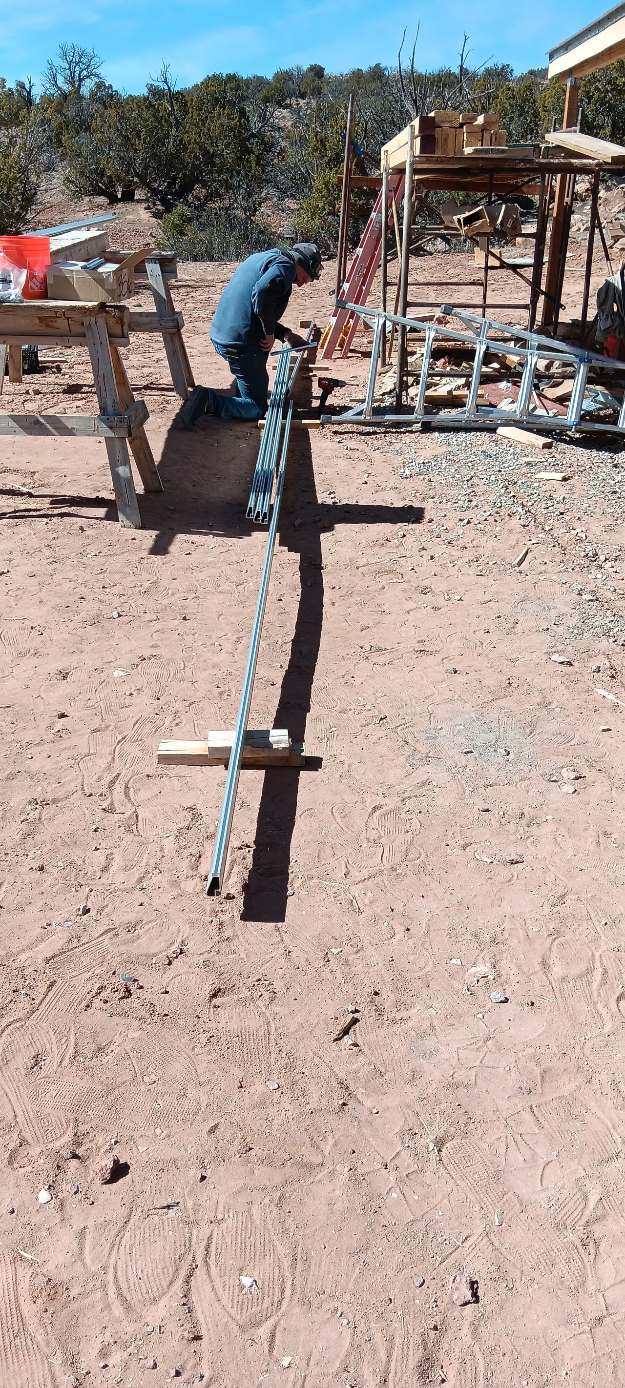 Iron Ridge panel mounting rails