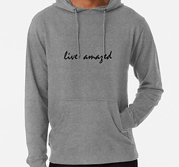 lightweight hoodie grey