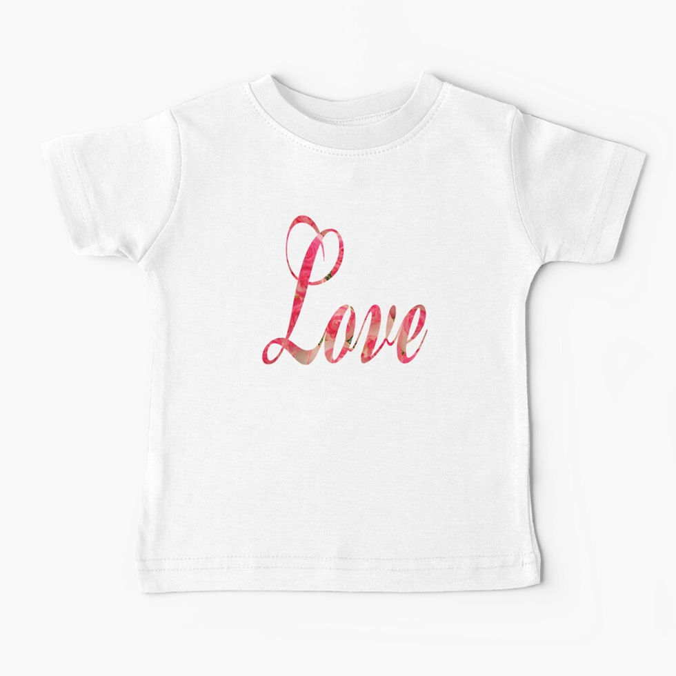 Love baby tshirt