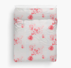 Pink Roses Floral bedding