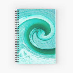 Catch a Wave Spiral Notebook