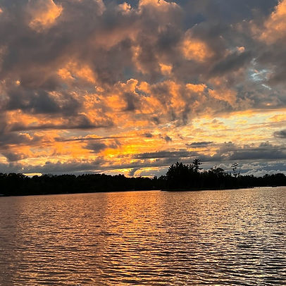 Becker County Lakes Sunset