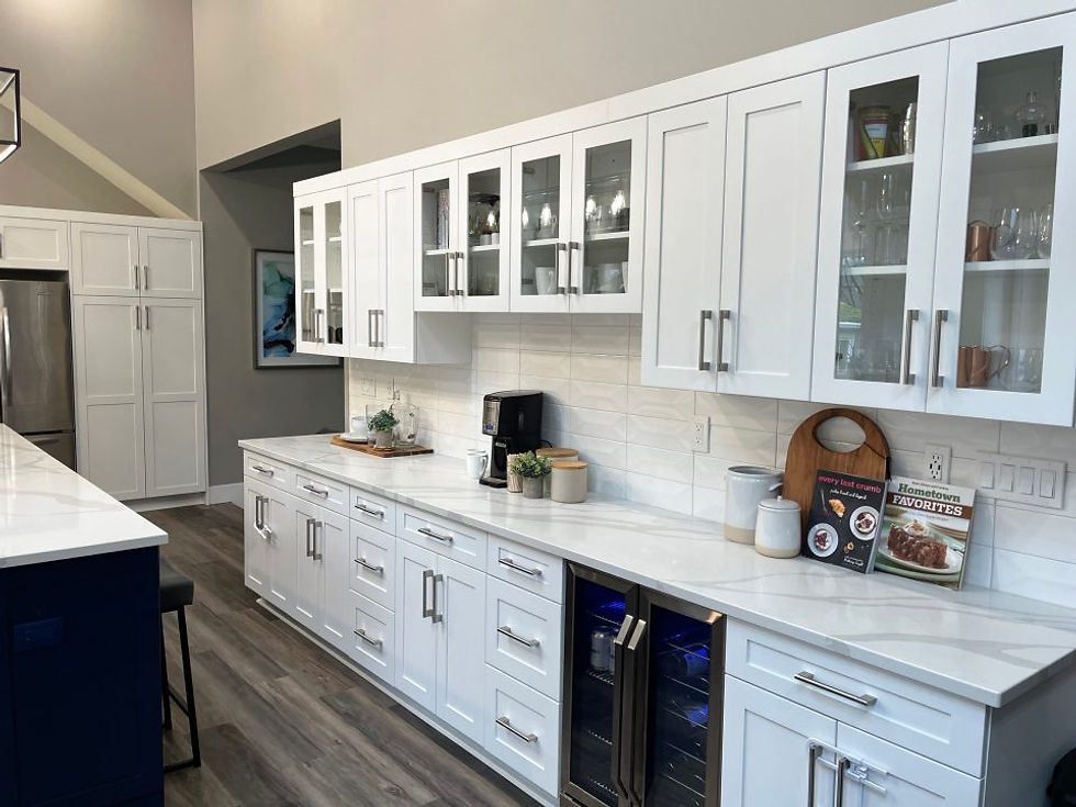 white modern kitchen
