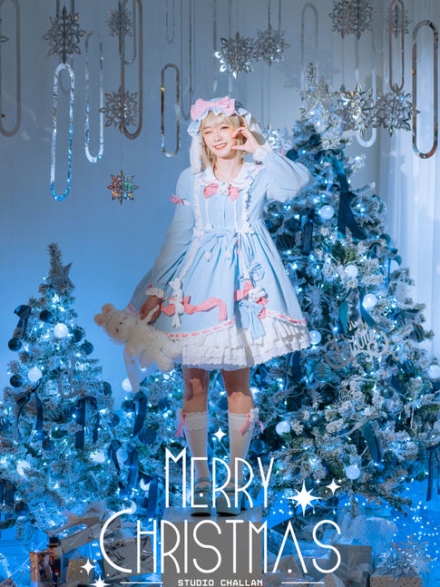 토끼 베이비돌 드레스