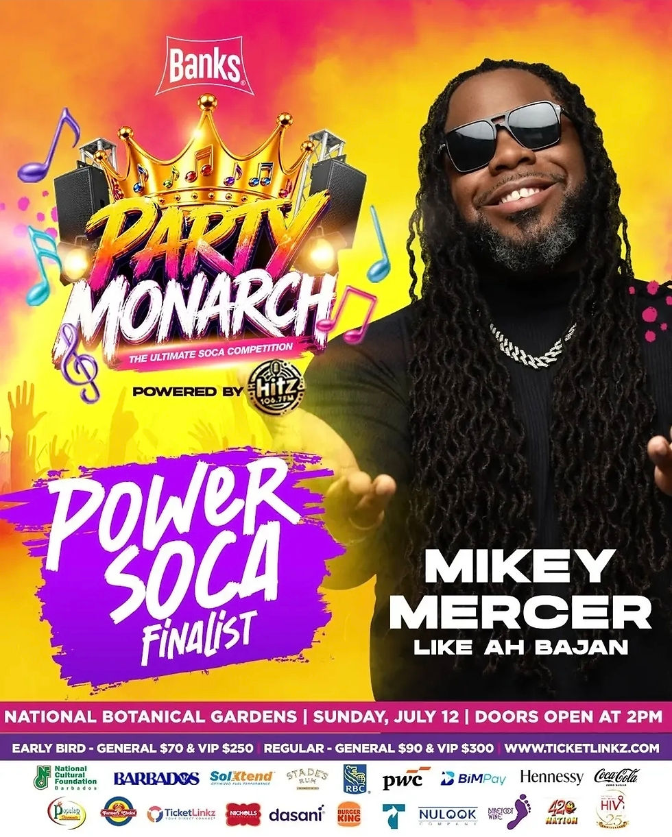 Mikey Mercer - Power Soca Finalist