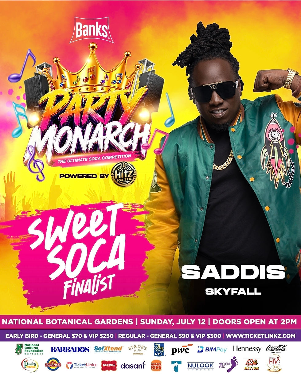 Saddis - Sweet Soca Finalist