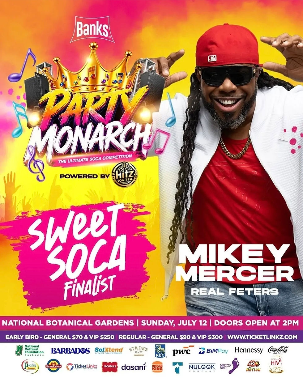 Mikey Mercer - Sweet Soca Finalist