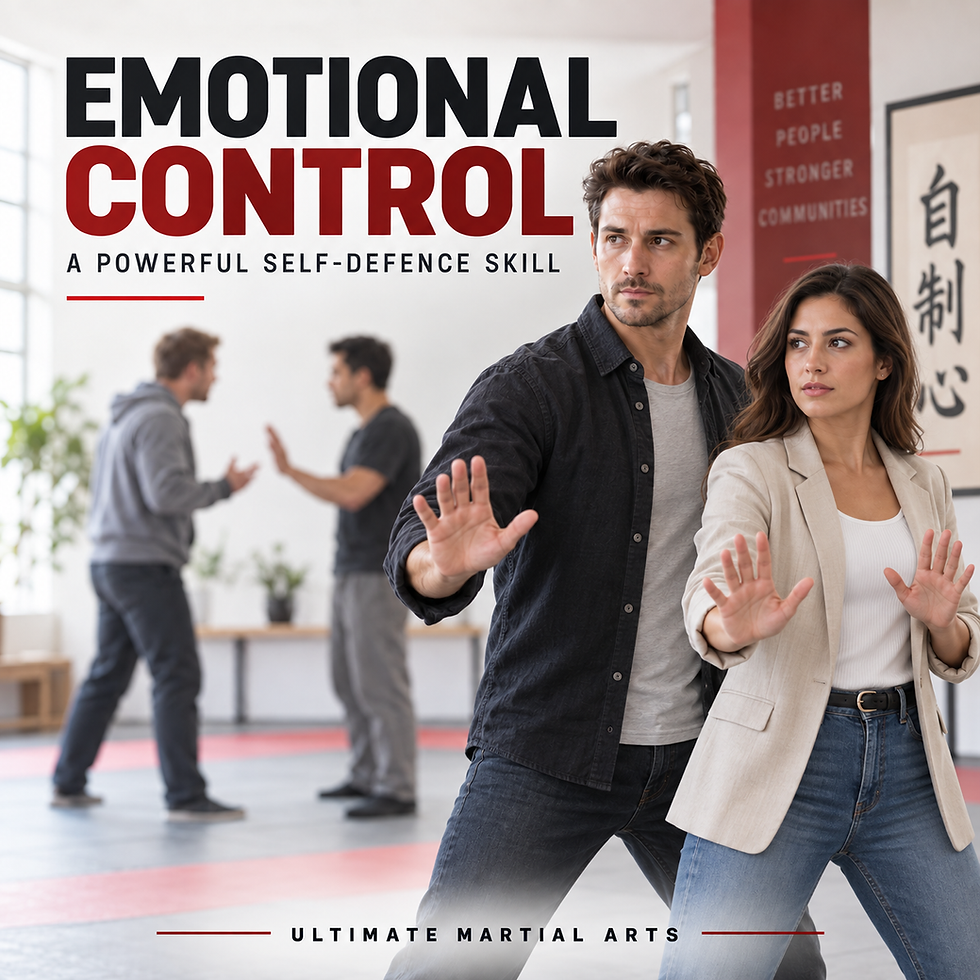 Emotional Control: A Powerful Self-Defence Skill