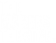 The Makers Theatre Logo - White Text - No Background