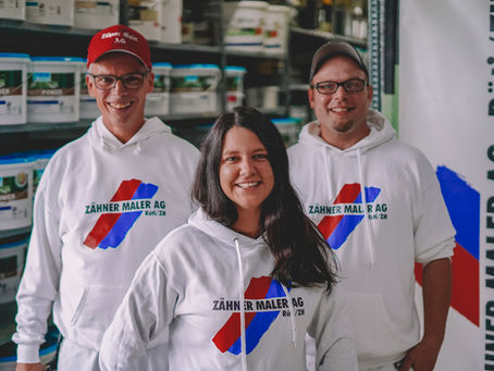 Firmen Portraits Cabush.ch und Zähner Maler AG Rüti