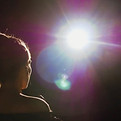 Silhouette Facing Spotlight