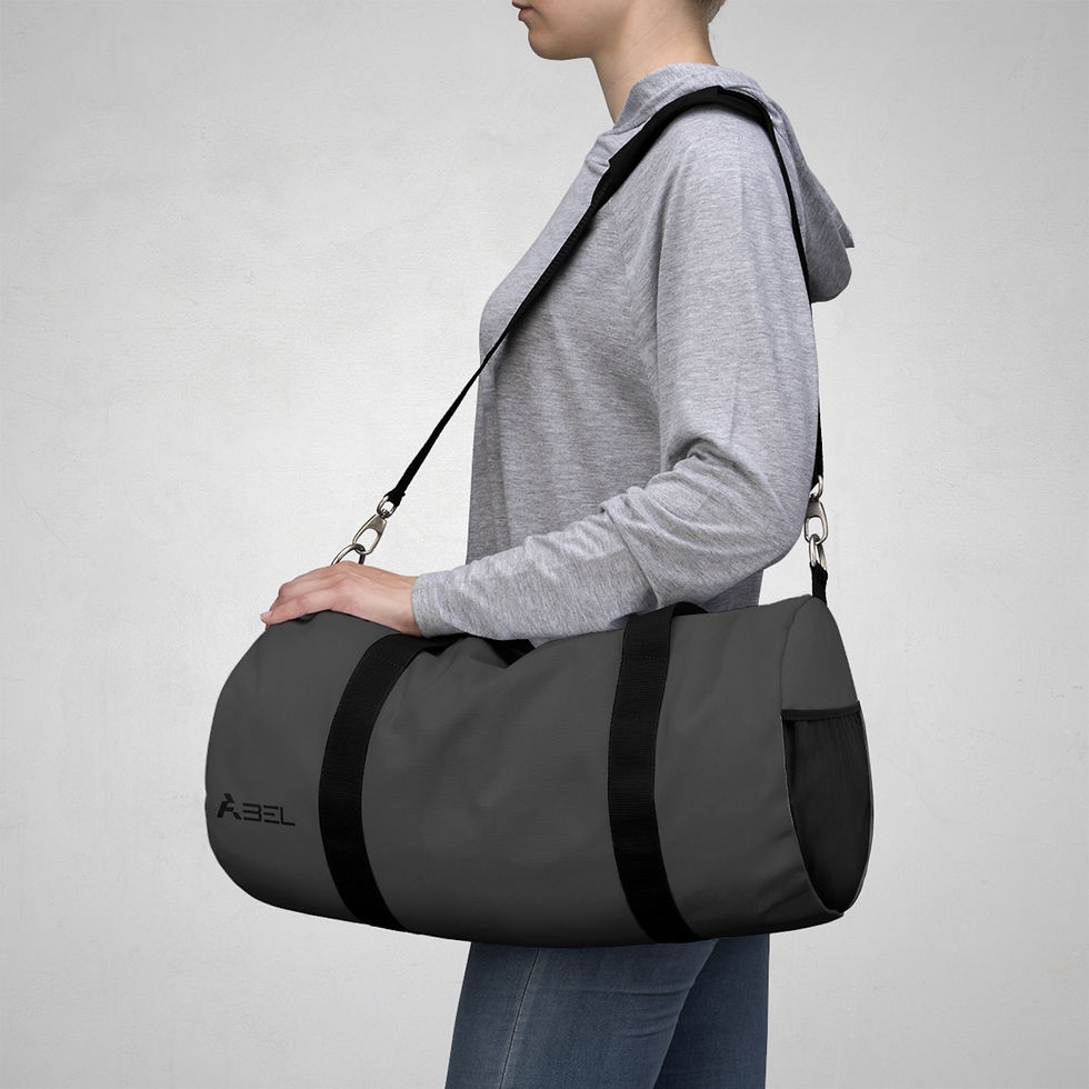 Thumbnail: Classic Black Duffel Bag