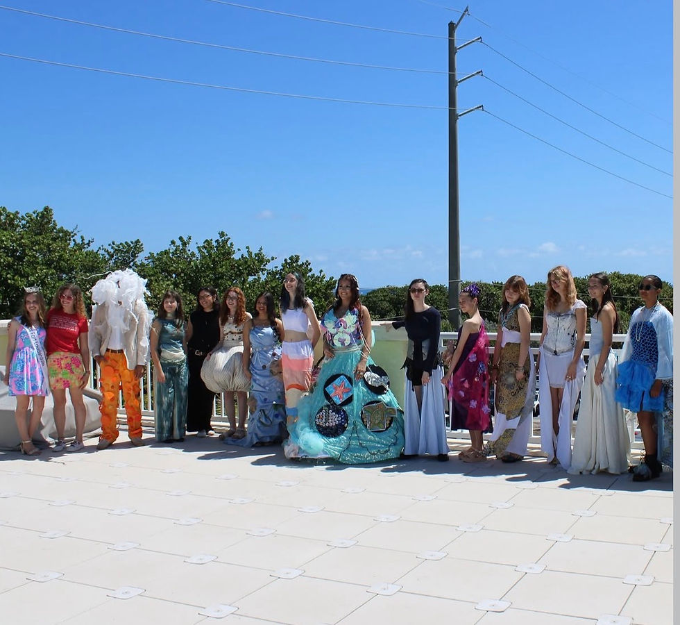Some of the most memorable looks included one student dressing as Walter the iconic puff fish from Loggerhead Marine Life Center, a mermaid, and even a cigarette butt!